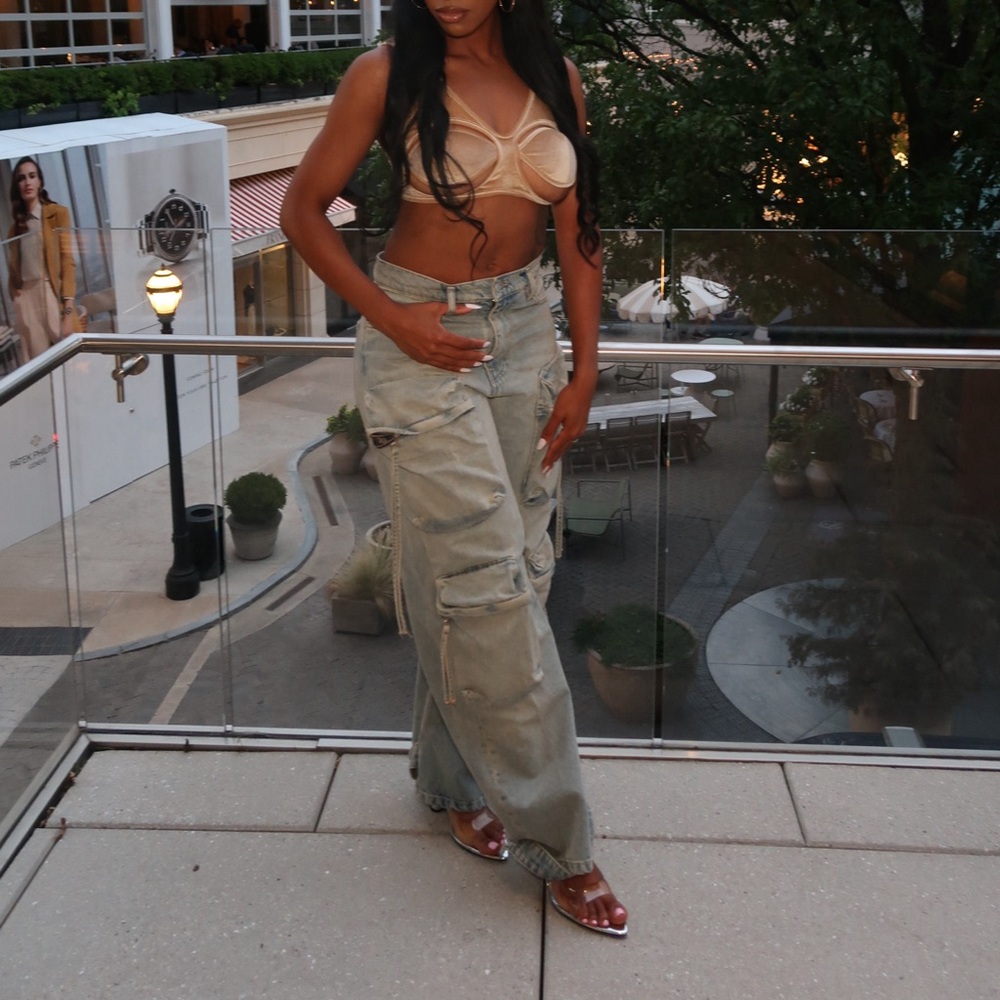 RAMBLA CROP TOP - SUN